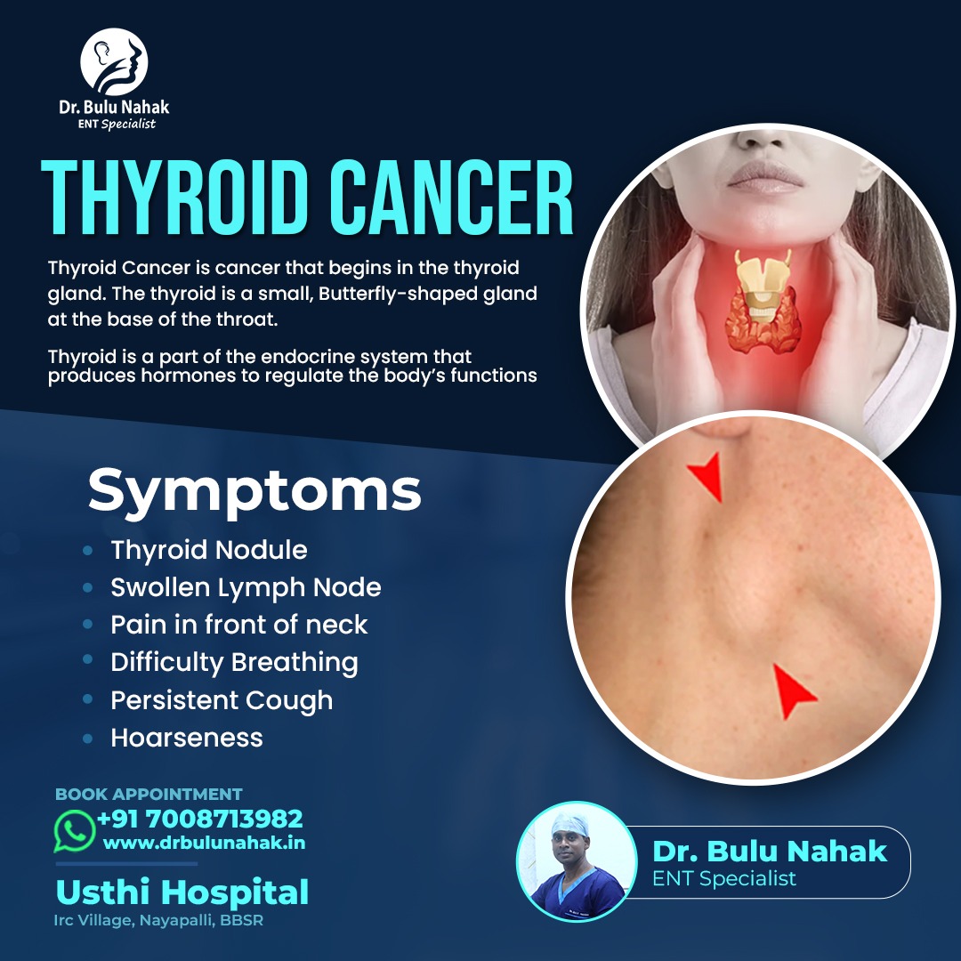 Thyroid Cancer: Symptoms, Causes & When to See an ENT Specialist in Bhubaneswar