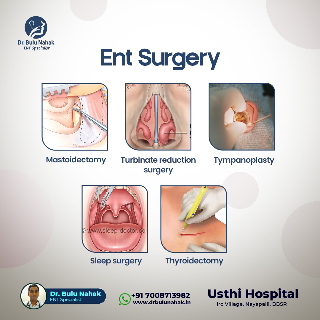 ENT Surgery in Bhubaneswar: Types, Benefits & When You Need It
