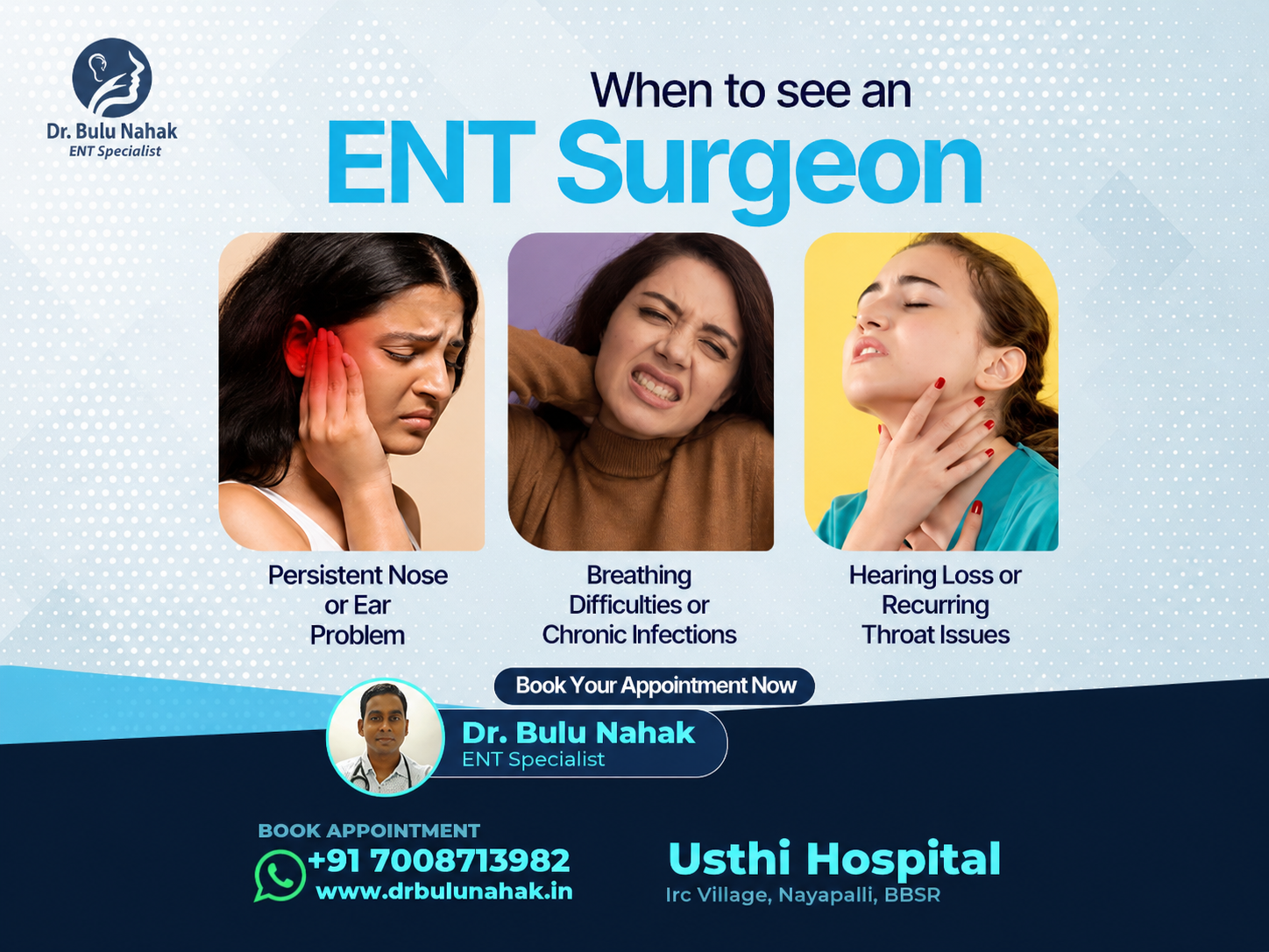 When Should You See an ENT Surgeon? Signs You Should Never Ignore