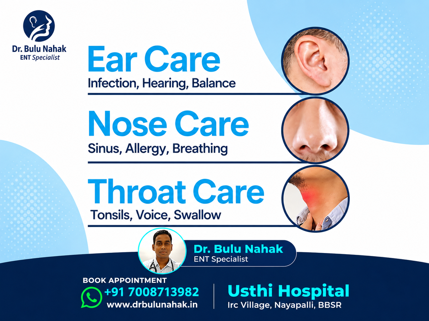 Complete ENT Care Guide: Ear, Nose & Throat Treatments for Better Health