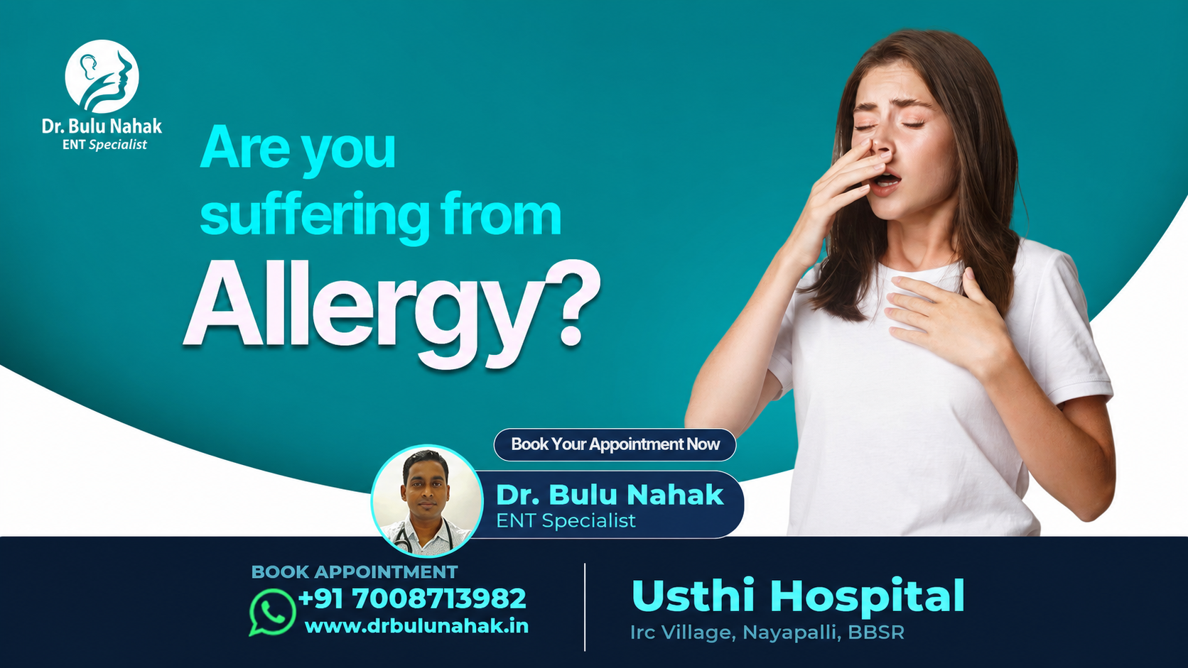 Are You Suffering from Allergies? Signs, Symptoms & When to Visit an ENT Specialist