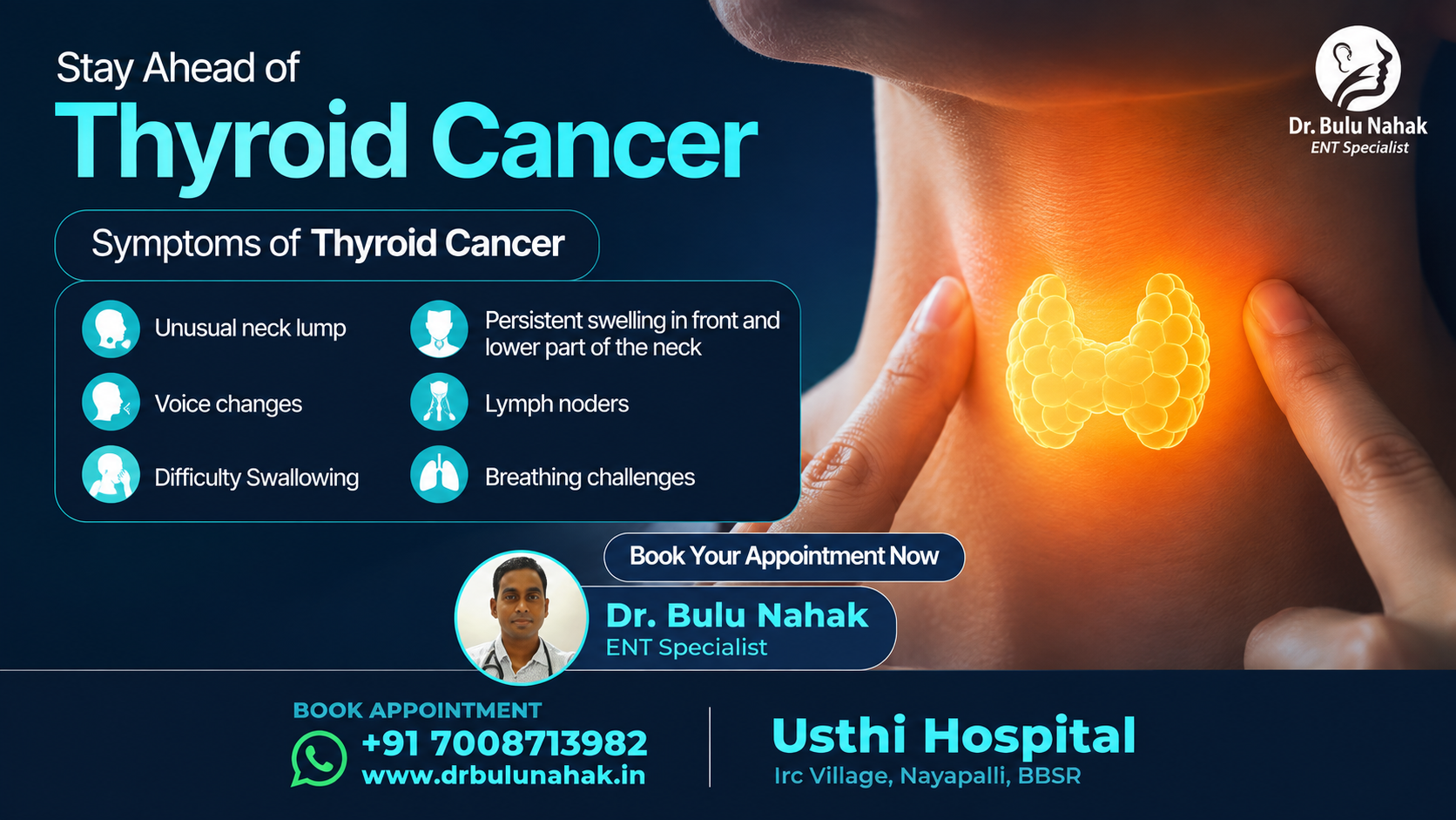 Thyroid Cancer Symptoms: 6 Early Warning Signs You Should Never Ignore