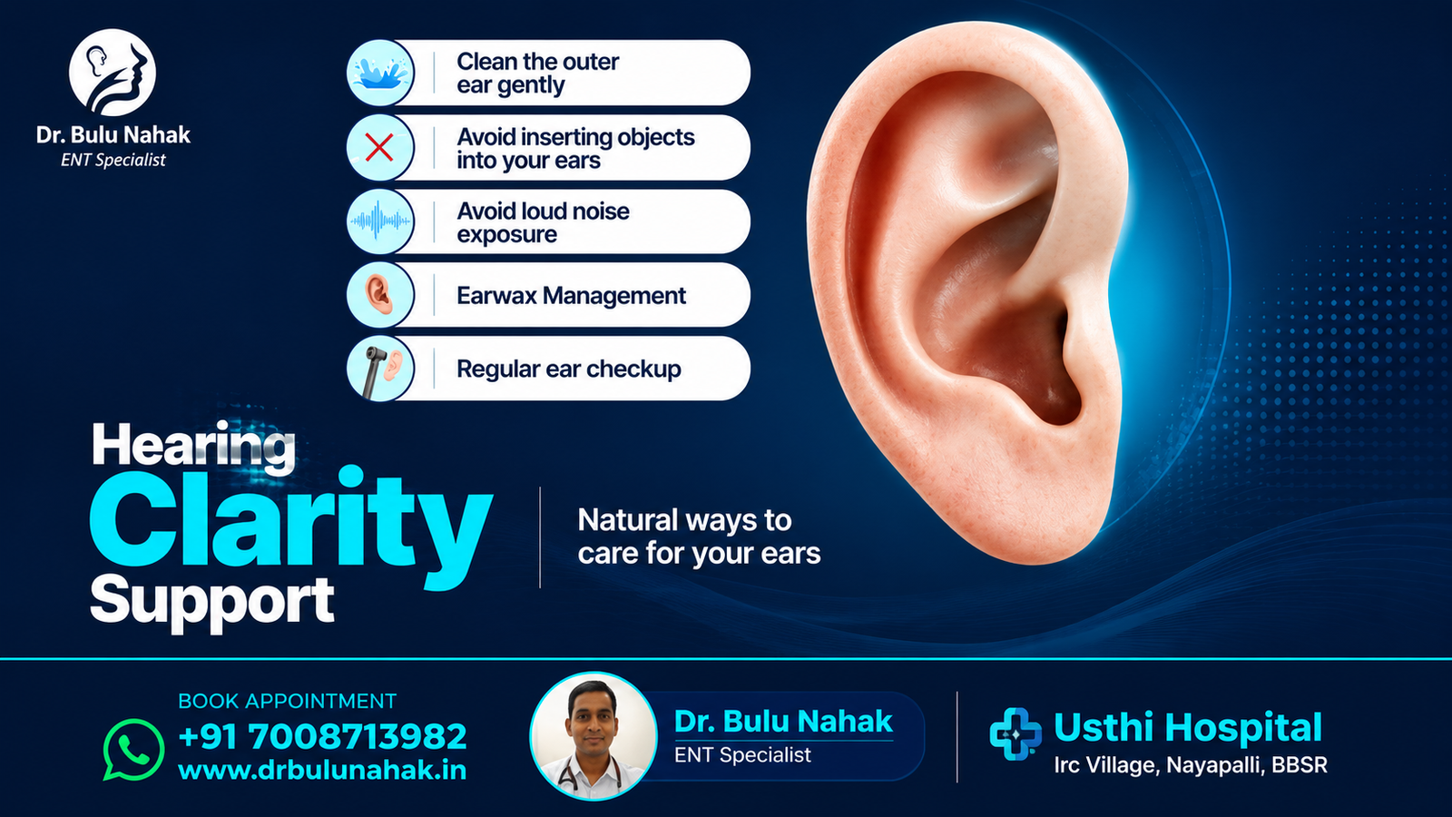 Natural Ways to Care for Your Ears and Support Better Hearing Clarity
